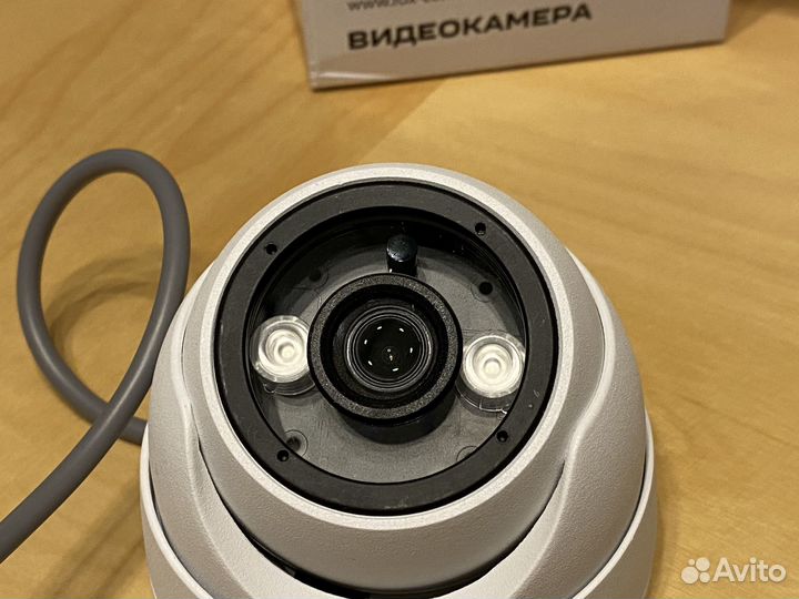 Купольная камера видеонаблюдения Full HD