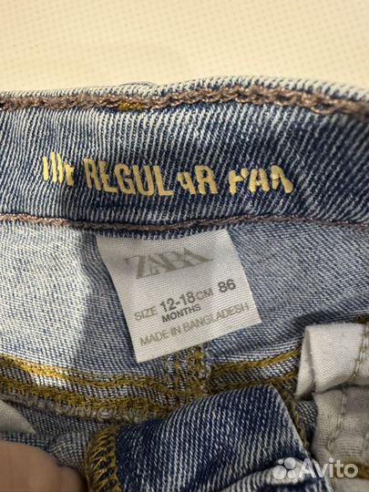 Джинсы для мальчика zara и h&m