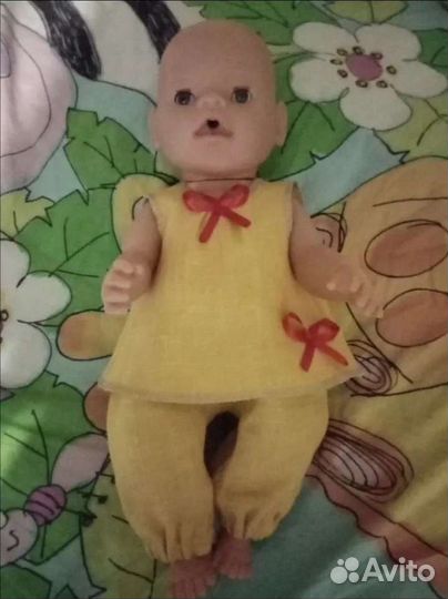 Летняя одежда для пупса