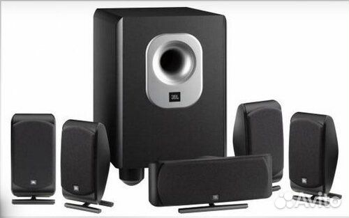 Ресивер Yamaha, комплект акустики JBL, DVD Philips