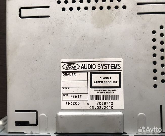 Магнитола Форд Фокус