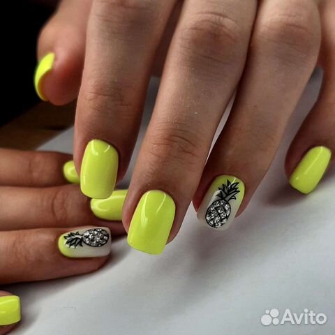 Наращивание ноготков, маникюр