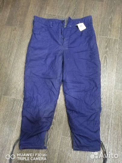 Брюки ватные новые