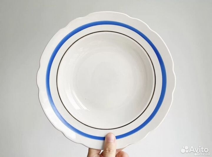 Тарелки суповые салатник винтаж