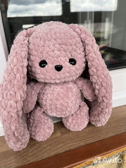 Плюшевая вязаная игрушка, ручная работа