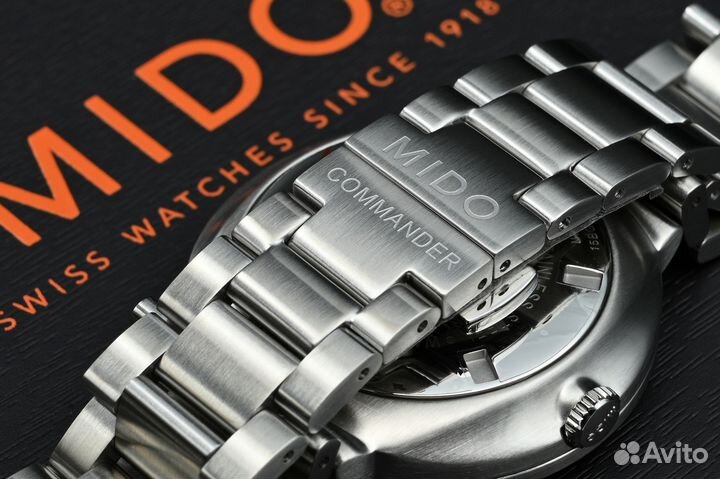 Часы Mido Commander DayDate Швейцария новые