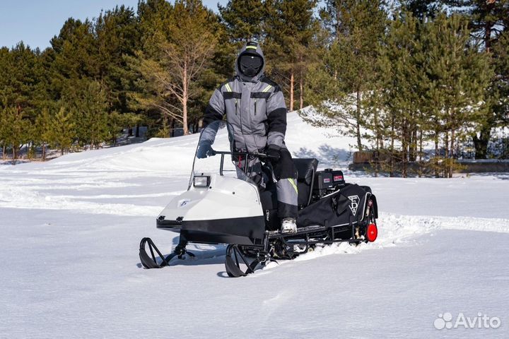 Мотобуксировщик Бурлак-М Егерь Стандарт