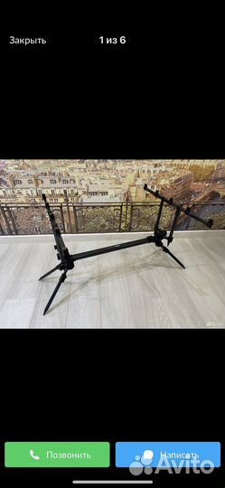 Род-Под kaida A9-7 на 5 удилищ