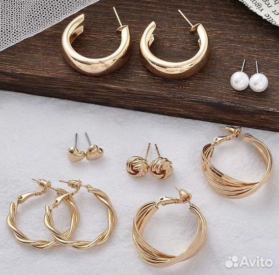 Серьги. Набор