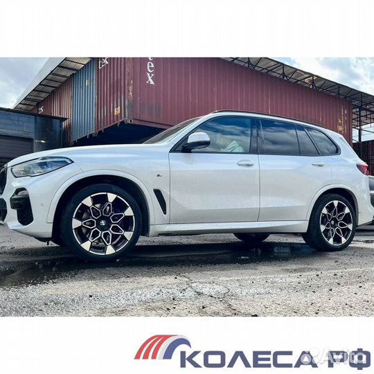 Кованые диски R23 на BMW X5 X6 хм