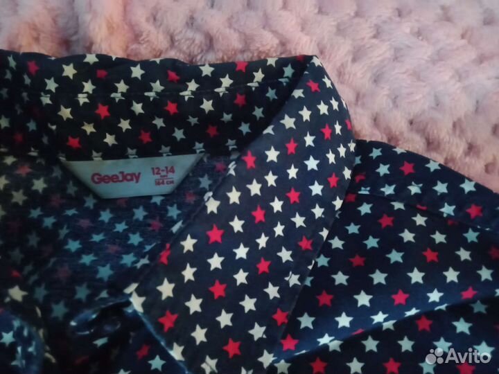 Блузка рубашка школьная 158-164