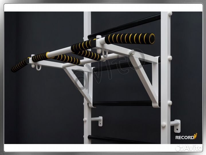 Шведская стенка Атлет Профи А3 для взрослых белый