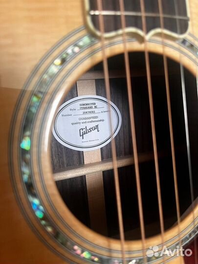 Акустическая гитара Gibson Songwriter Standard AN