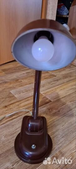 Лампа настольная довоенная завод Карболит