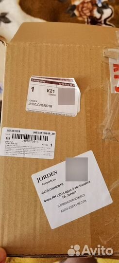 Фара Renault Logan 2018-2022 Правая