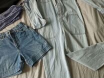 Комбинезон джинсовый и шорты