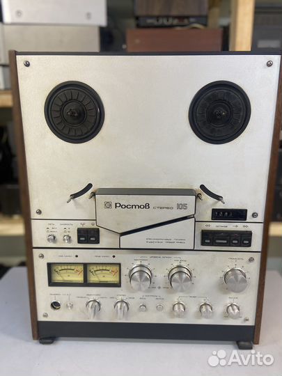 Катушечный магнитофон Ростов 105(teac)