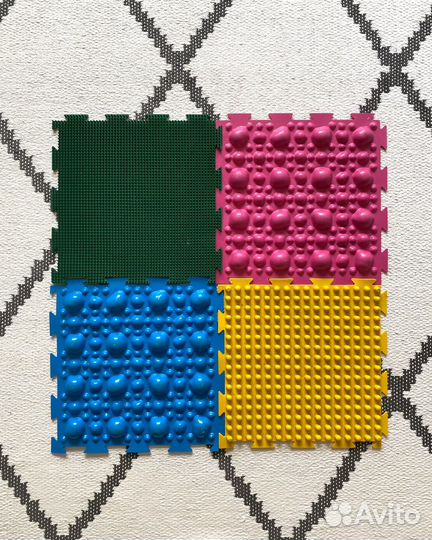 Детский ортопедический массажный коврик