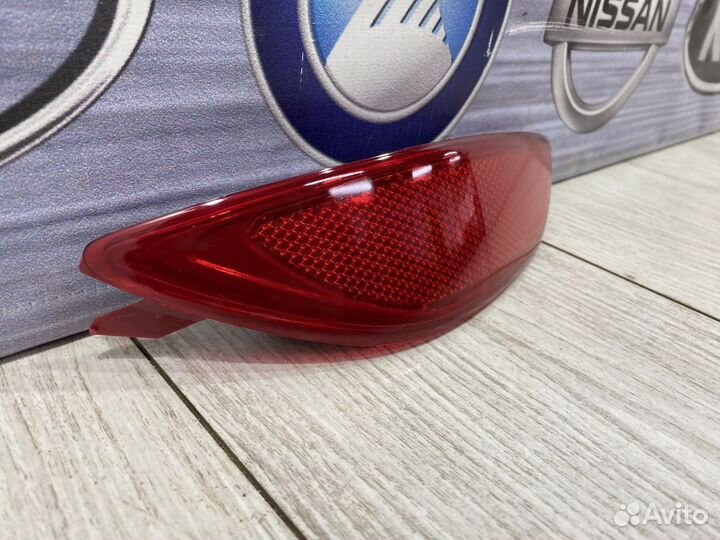 Катафот Отражатель заднего бампера Hyundai solaris