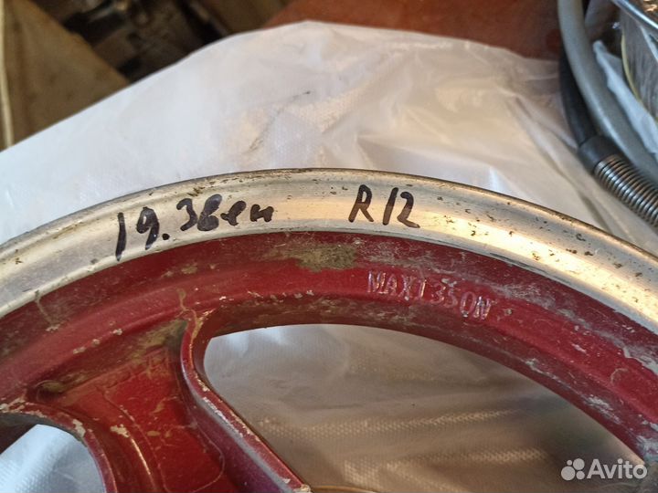 Колесо 139qmb под диск тормоз r 12