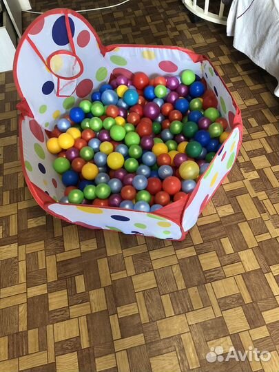Сухой бассейн с шариками бу
