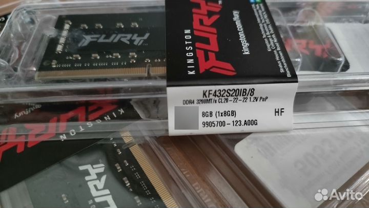 Оперативная память ddr4 sodim 3200/8