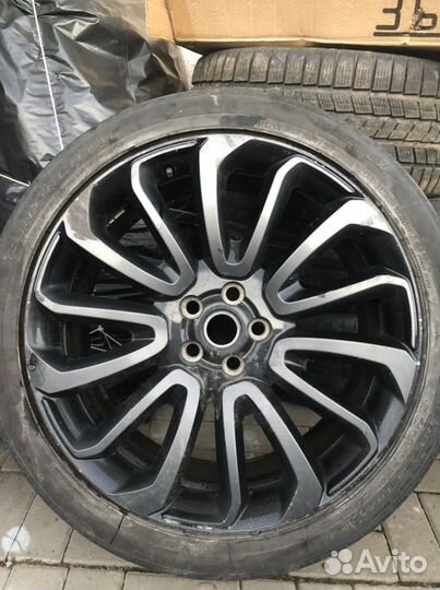 Оригинальный диск с резиной Рендж Ровер