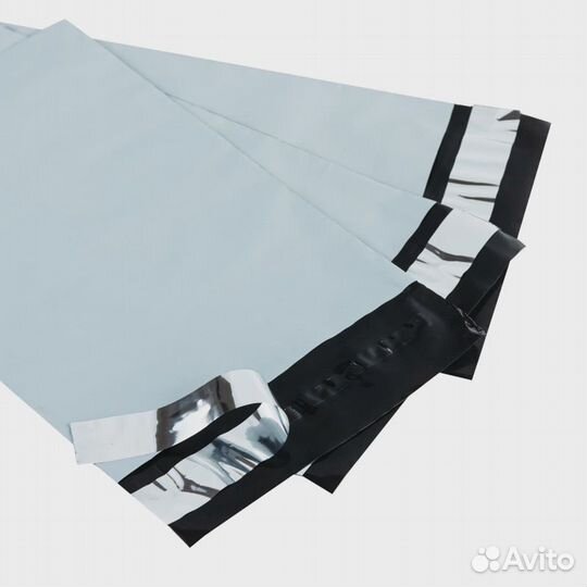 Курьерские пакеты белые 50мкм без кармана