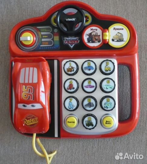 Телефон vtech молния mcqueen(маквин)
