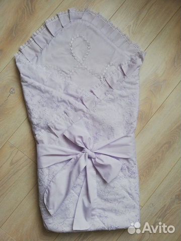 Конверт для новорожденного на выписку