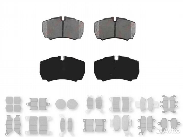 Колодки Iveco Daily 3, 4, 99