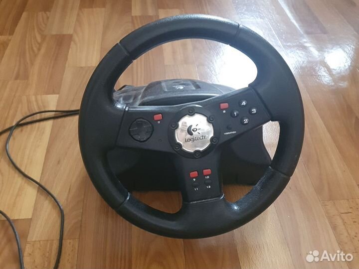 Руль Logitech formula vibration feedback whell