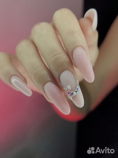 Наращивание ногтей модели