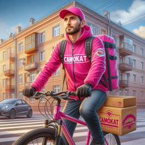 Курьер самокат Альметьевск Еженедвыплаты