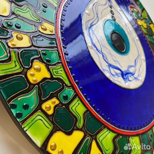 Декоративная тарелка на стену