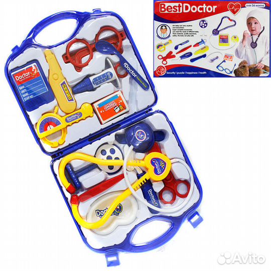 Новый набор медицинских инструмент в чемодане