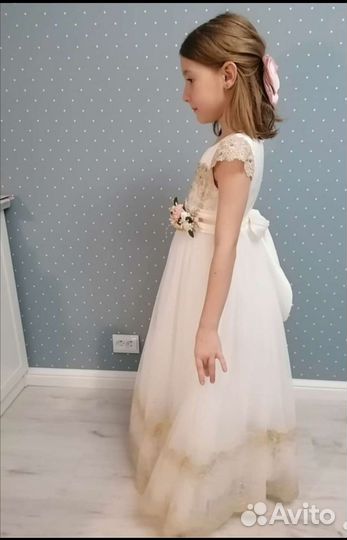 Платье для девочки 122 128