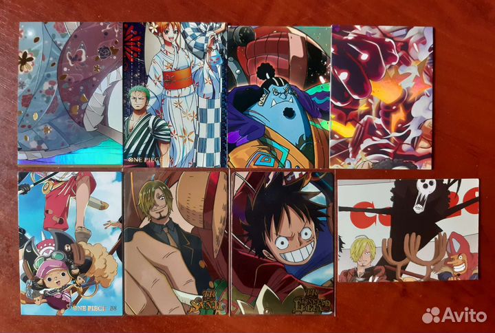 Коллекционные карточки One Piece