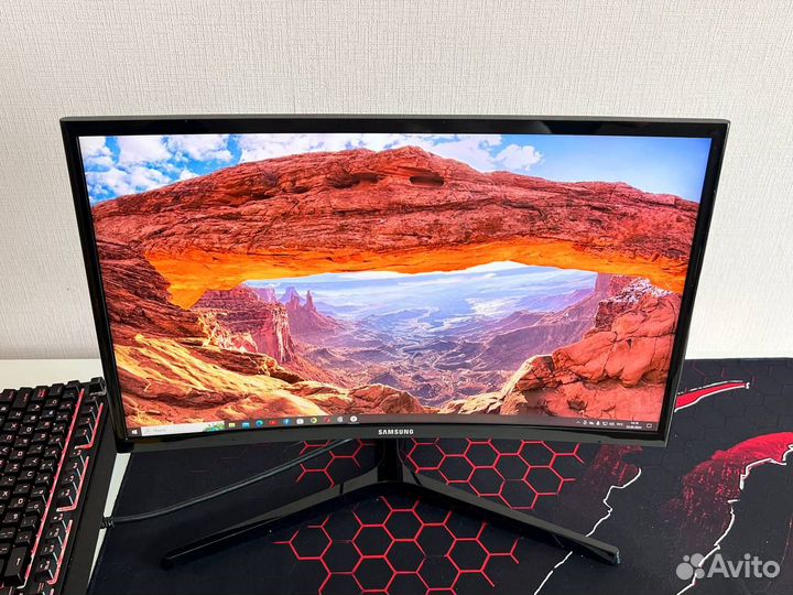 Монитор Samsung C24RG50FQI 144 герц