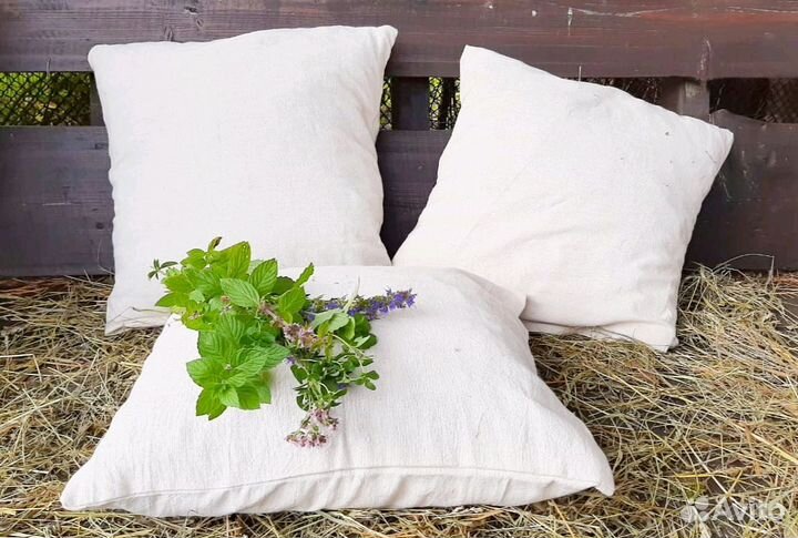 Подушки для бани с травами