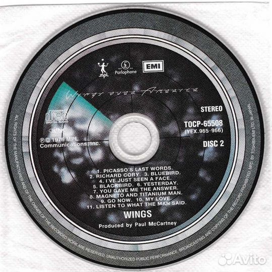 Wings / Wings Over America (3 Mini LP CD)