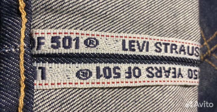 Джинсы Lеvis 501 STF selvedge 150th Annivеrsary