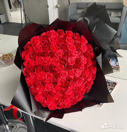 Букет из 101 розы доставка