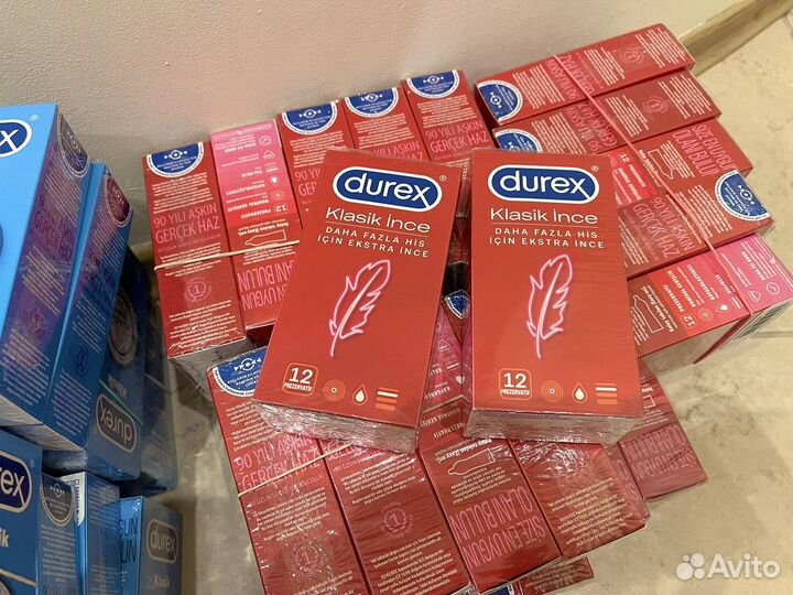 Презервативы Durex 12шт, оригинал, опт/розница