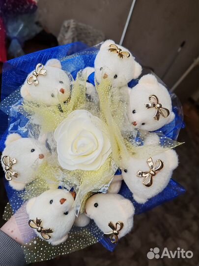 Букеты из мягких игрушек