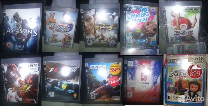 Игры PS3 все мануалы идеальные и нов, без царапин