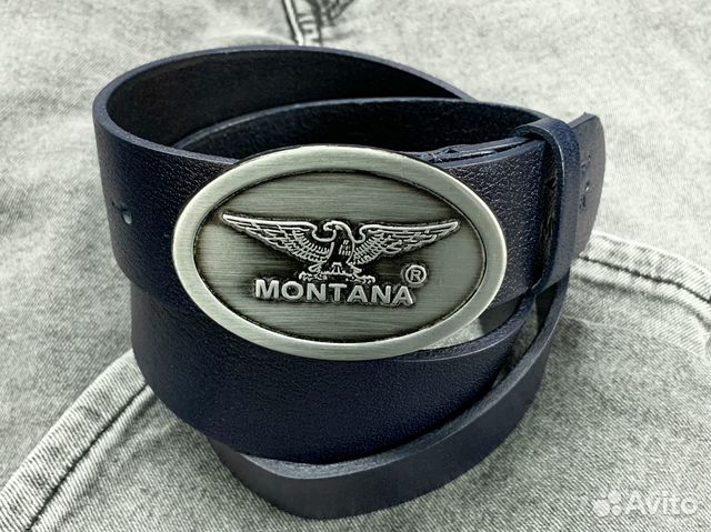 Ремень Montana Blue Silver