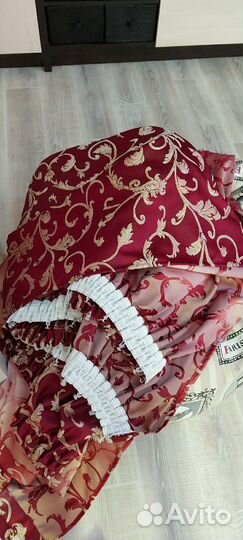 Шторы тюль и карниз