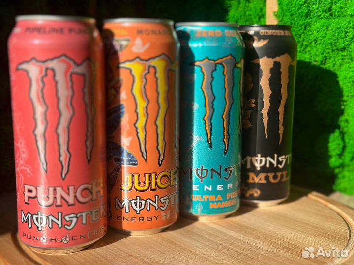 Энергетик Monster Energy (Разные вкусы)