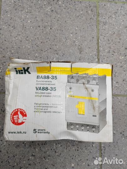 Автоматический выключатель ва88-35 3Р 250А 35кА